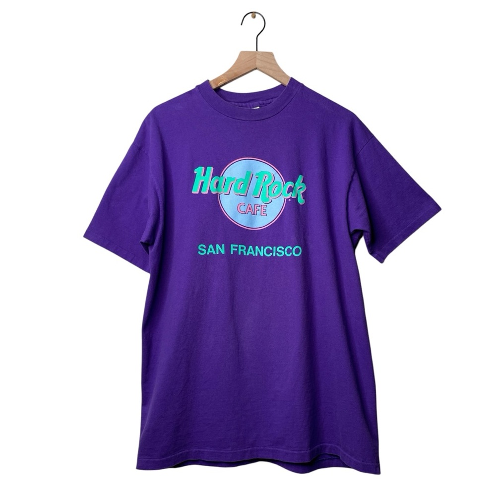 90s Vintage Hard Rocke Cafe San Francisco T-Shirt Single Stitch